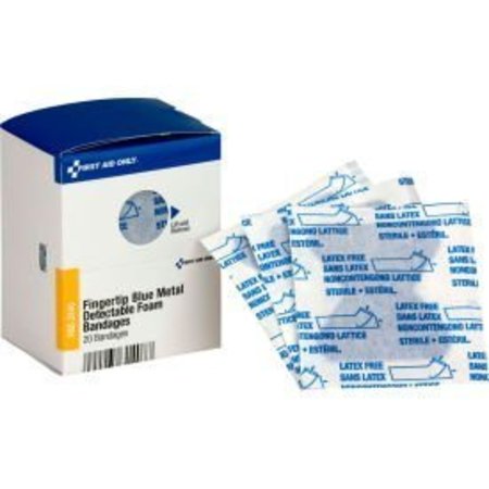 ACME UNITED First Aid Only FAE-3140 SmartCompliance Refill Fingertip Metal Detectable Bandages, Foam, 20/Box FAE-3140